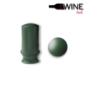 Pulltex wine aroma saver with built-in vacuum pump, functioning as a stopper preserving bouquet and freshness of wine