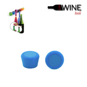 Silicon Wine Stopper - Blue