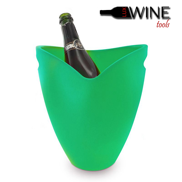 Pulltex Ice Bucket acrylic wine and champagne cooler with side handles