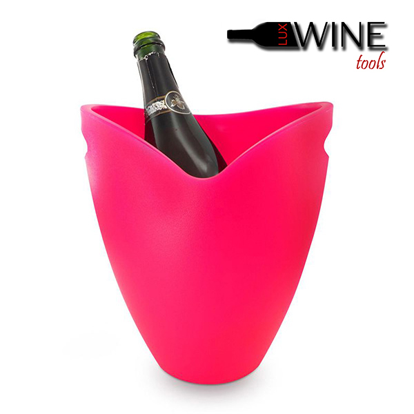 Pulltex Ice Bucket acrylic wine and champagne cooler with side handles